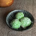 Cooksnap MinSha semasa beliau membuat Onde-Onde/Buah Melaka.