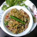 Nandini Mukherjee Ghosh's cooksnap of when they made বেগুন পোড়া(begun pora recipe in Bengali).
