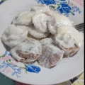 El cooksnap de Jaqueline Brizuela cuando hizo Raviolones integrales de porotos negros. (Masa precocida, sin huevo).