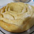 El cooksnap de Estefanniia Rico cuando hizo Bizcocho de limón 🍋 requetefácil, con las medidas de un yogur.