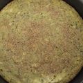 Sophie V.'s cooksnap of when they made Feta-Käse-Kuchen mit Joghurt und Sesam.