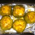 anicia14us's cooksnap of when they made Ground Beef (or Turkey) Stuffed Bell Peppers.