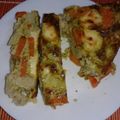 El cooksnap de Luciana Fenos cuando hizo Pastel de coliflor y zanahoria.