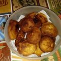El cooksnap de Tatiana Gallozo cuando hizo Buñuelos.