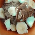 Cooksnap de I. Anselmo quando cozinhou Papas de Aveia com Cacau e Banana.