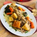 El cooksnap de Gema la gaditana cuando hizo Cous cous de cordero y verduras.