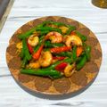 Cooksnap dari Yati Yulyati untuk resep Tumis buncis udang saos tiram