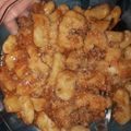 El cooksnap de Romy Acosta cuando hizo Ñoquis de papa sencillos.