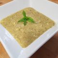 El cooksnap de Becky cuando hizo Crema fría de calabacín al curry.