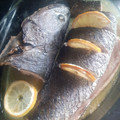 El cooksnap de Manolo Guerrero cuando hizo Corvina al horno con salsa de ajos y limón.