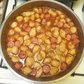 El cooksnap de Eliana Díaz 🇦🇷💖 cuando hizo Ñoquis de papa con salsa de tomate c/albóndigas.