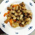 Cooksnap của Bò khi họ làm theo món Tôm đất rang với thịt ba chỉ
