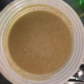 El cooksnap de Nacho Albarrán cuando hizo Sopa cremosa de maíz.