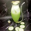 Cooksnap Master Jamal semasa beliau membuat Fresca De Pepino (Mexican Cucumber Limeade) 🇲🇽.