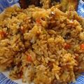 El cooksnap de Katherina Sergi cuando hizo Arroz con pollo LuisFy.