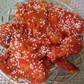 Cooksnap dari Rienzz Ajja untuk resep Ayam pedas korea (korea spicy chicken)