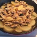 Dy Noguchi's cooksnap of when they made Chicken and Daikon Nimono.