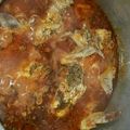 El cooksnap de Luis Enrique Monsalva cuando hizo Guiso de arroz con pollo.
