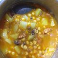 El cooksnap de yolanda rivas cuando hizo Potaje de Garbanzos Monsieur Cuisine Connect.
