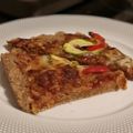Cooksnap από Ειρήνη Μιχοπούλου στη συνταγή Πίτσα με τραγανή ζύμη ολικής άλεσης και Philadelphia Light 🍕