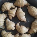El cooksnap de Mía cuando hizo Medialunas integrales con falso hojaldre.
