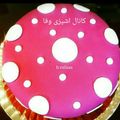 کوک اسنپ اشپزی h.vafa بعد از امتحان کردن کیک تولد با روکش فوندانت.