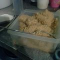 El cooksnap de Patry Weimer cuando hizo Mantecol casero.