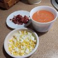 El cooksnap de Teresa cuando hizo Salmorejo cordobés.