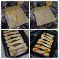 El cooksnap de Ivone Braga cuando hizo Palitos de Queso con Masa de Hojaldre.