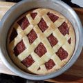 El cooksnap de Ariana Aquino Bastian cuando hizo Pastafrola de membrillo.