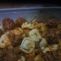 El cooksnap de Viviana Barros cuando hizo Albóndigas en salsa.