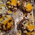 Whizzle's cooksnap of when they made Nanny’s Stuffed Portobello mushrooms-excellent for diabetics.