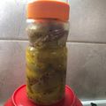 El cooksnap de Gabriela Elizabeth Ferrari cuando hizo Berenjenas al escabeche.
