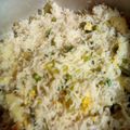Polite Nancy 's cooksnap of when they made Chicken Fried Rice.