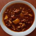 El cooksnap de Julián cuando hizo Alubias blancas con costillas.