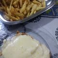 El cooksnap de Karina Arrigo cuando hizo Milanesa a la suiza con papas a la provenzal.