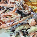 El cooksnap de marina cuando hizo Ensalada de repollo.