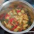 El cooksnap de Maria cuando hizo Patatas marineras a mi estilo.