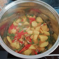 El cooksnap de Maria cuando hizo Patatas marineras a mi estilo.