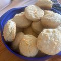 El cooksnap de Florencia Álvarez cuando hizo Scones de queso parmesano.