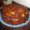 El cooksnap de Paola Cardozo cuando hizo Torta de manzana.