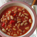 El cooksnap de Cristina Duran cuando hizo Alubias con tomate.