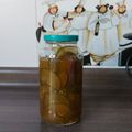 El cooksnap de Laura Carvajal Isaza cuando hizo Pepinillos dulces.
