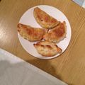 El cooksnap de Melina Di Rosa cuando hizo Empanadas de Pollo con cebolla de verdeo.