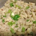 Misbah Anjum's cooksnap of when they made White sauce Macroni.
