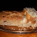 El cooksnap de Rossy De Moura cuando hizo Budín de banana y nueces.