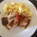 El cooksnap de Dani Soto Fernandez cuando hizo Solomillo de cerdo con salsa.