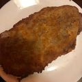 El cooksnap de Nadia Canepa franco cuando hizo Cachopo de jamón y queso azul.