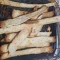 El cooksnap de Magui cuando hizo Palitos/ talitas saborizados.