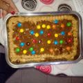El cooksnap de Nati Krapchik cuando hizo Chocotorta.